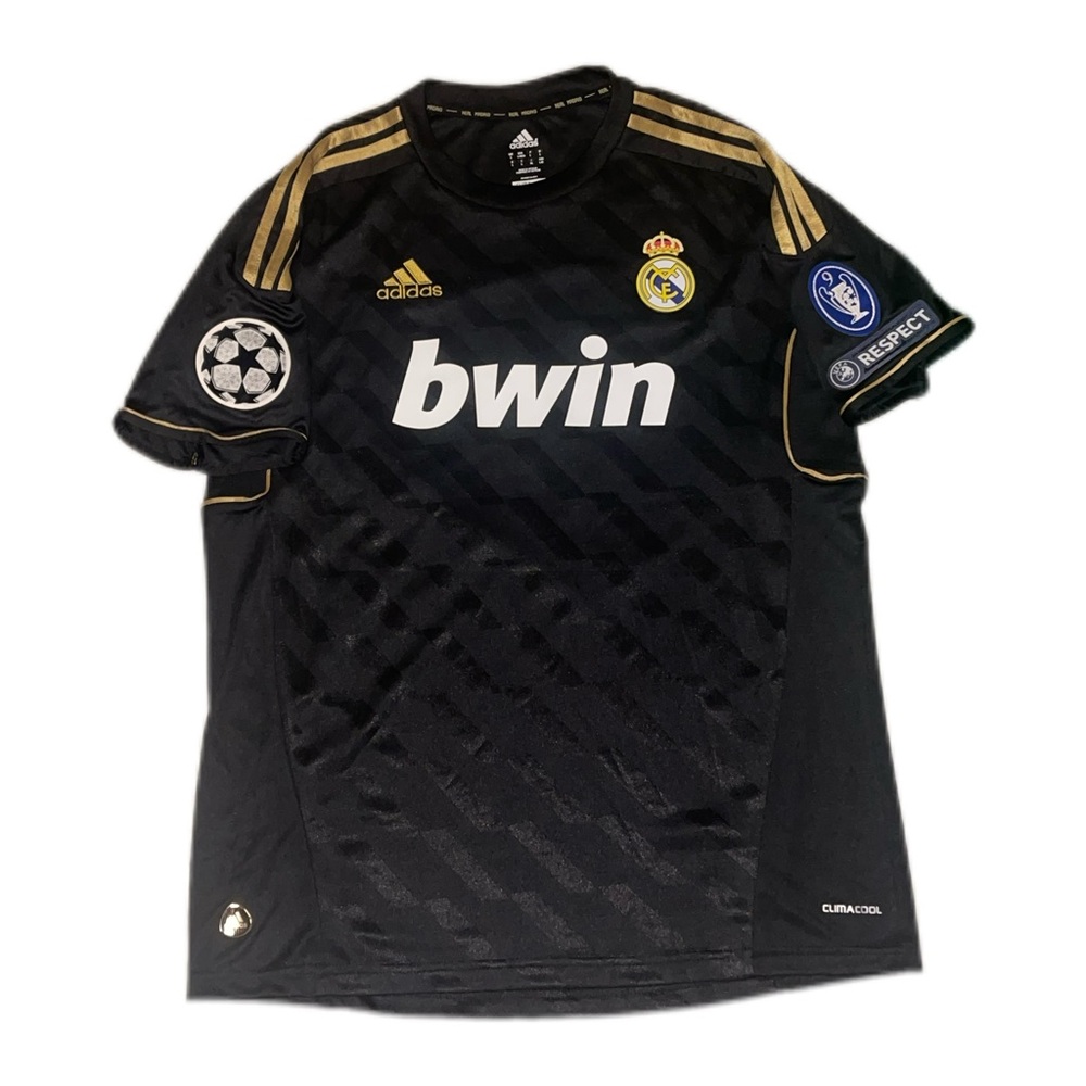 Cristiano Ronaldo Real Madrid 2011 Black Soccer Jersey